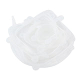 CONJUNTO 6 TAMPAS DE SILICONE UNIVERSAL