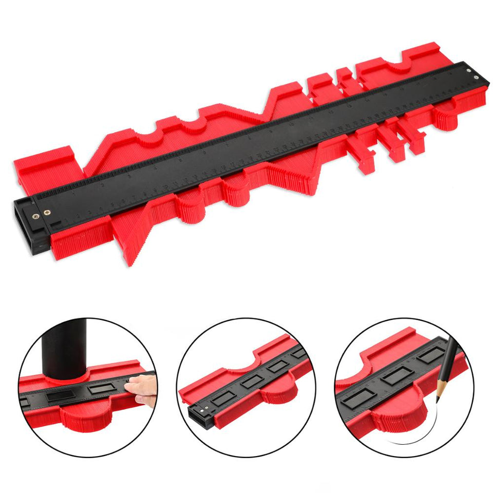 Régua para contornos irregulares